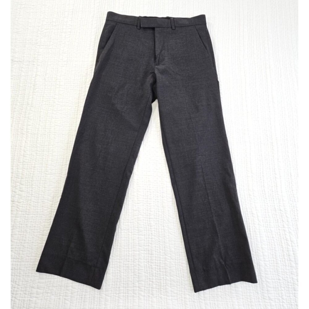 Theory Cody 2 Pants Men's 28x29 98% Virgin Wool NWT Charcoal Grey MSRP $195